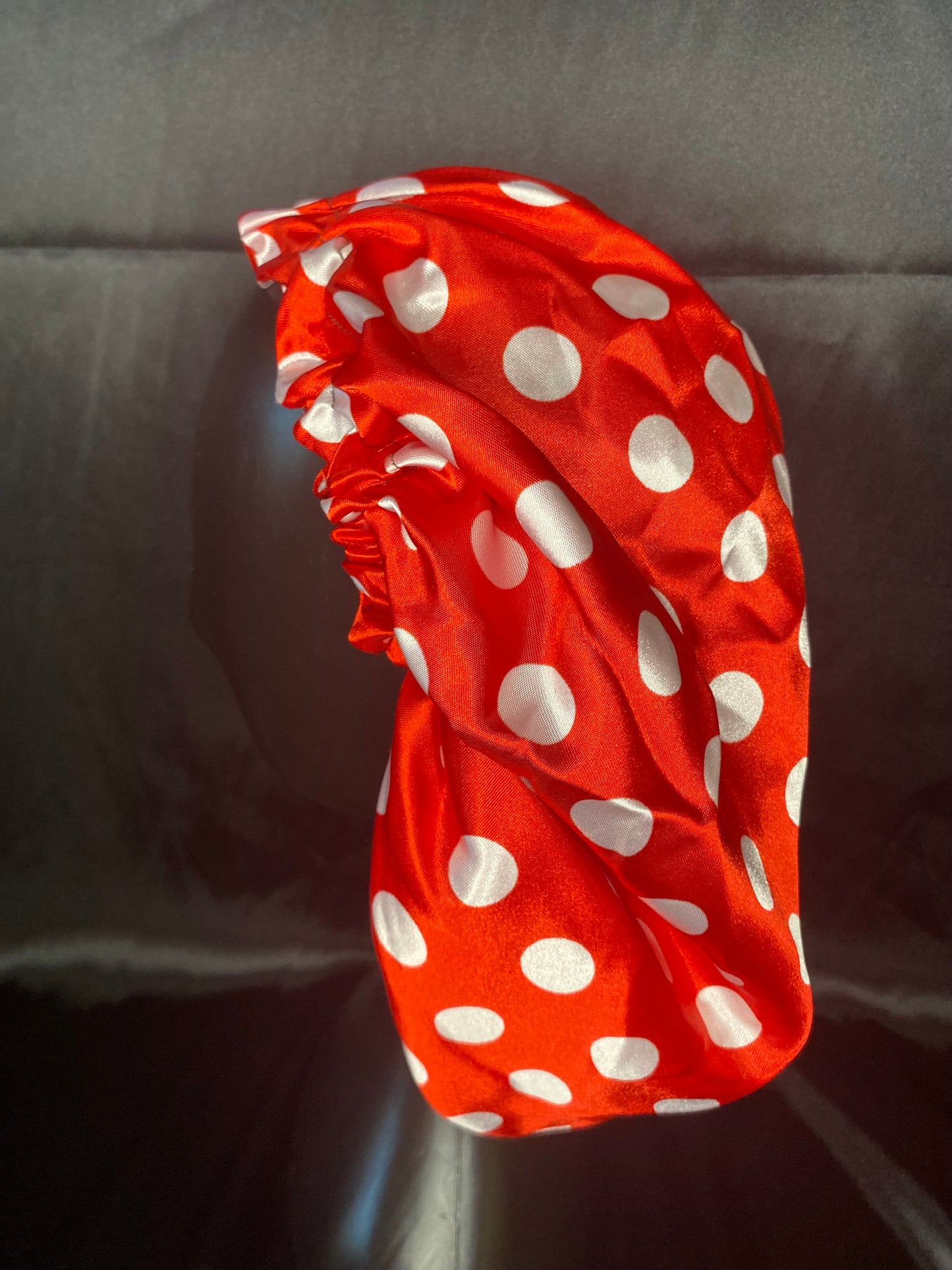 Red w/ White Polka dots